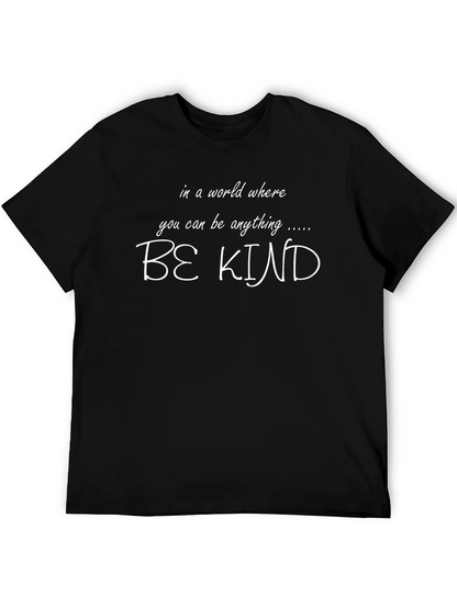 Be Kind Graphic Tee - Black T-Shirt