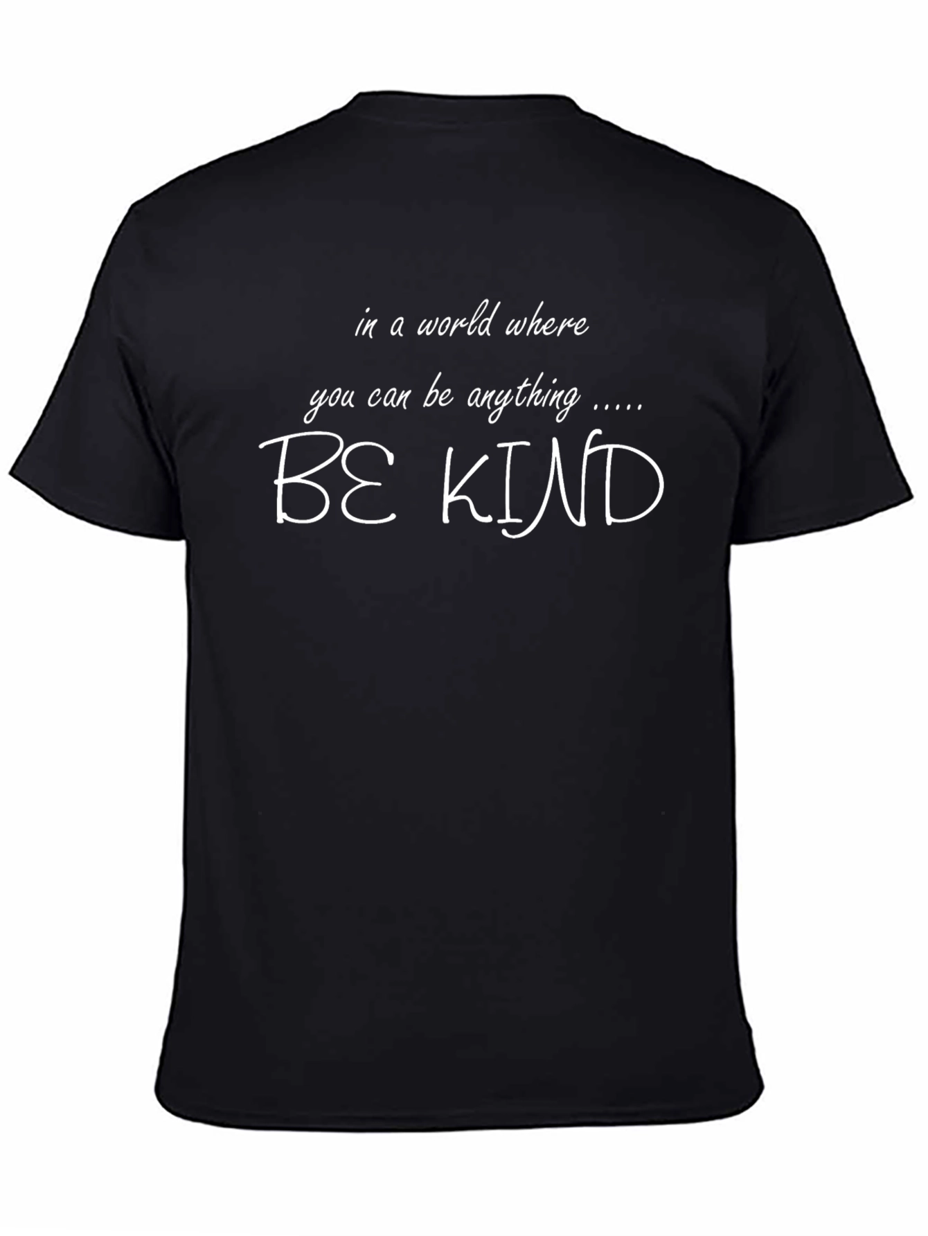 Be Kind Graphic Tee - Black T-Shirt