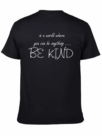 Be Kind Graphic Tee - Black T-Shirt