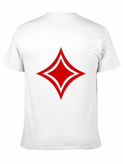 Red Diamond Black T-Shirt