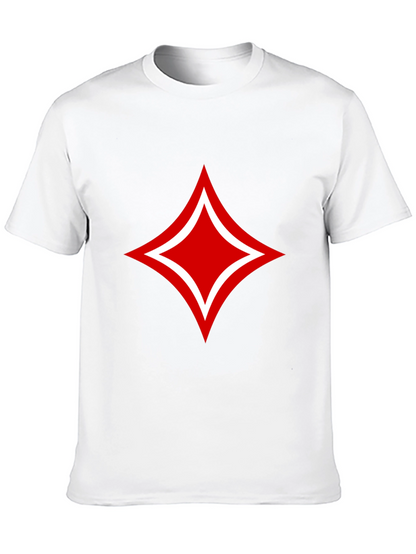 Red Diamond Black T-Shirt