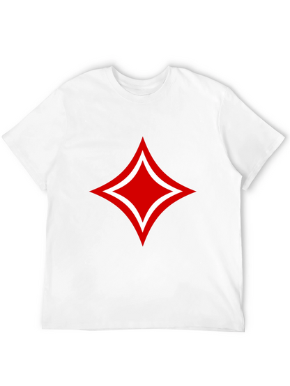 Red Diamond Black T-Shirt