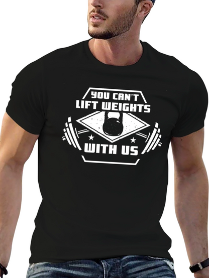 Gym Weights Graphic Tee