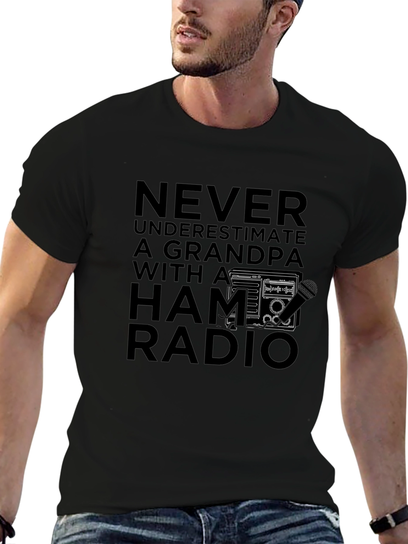 Grandpa Ham Radio T-Shirt