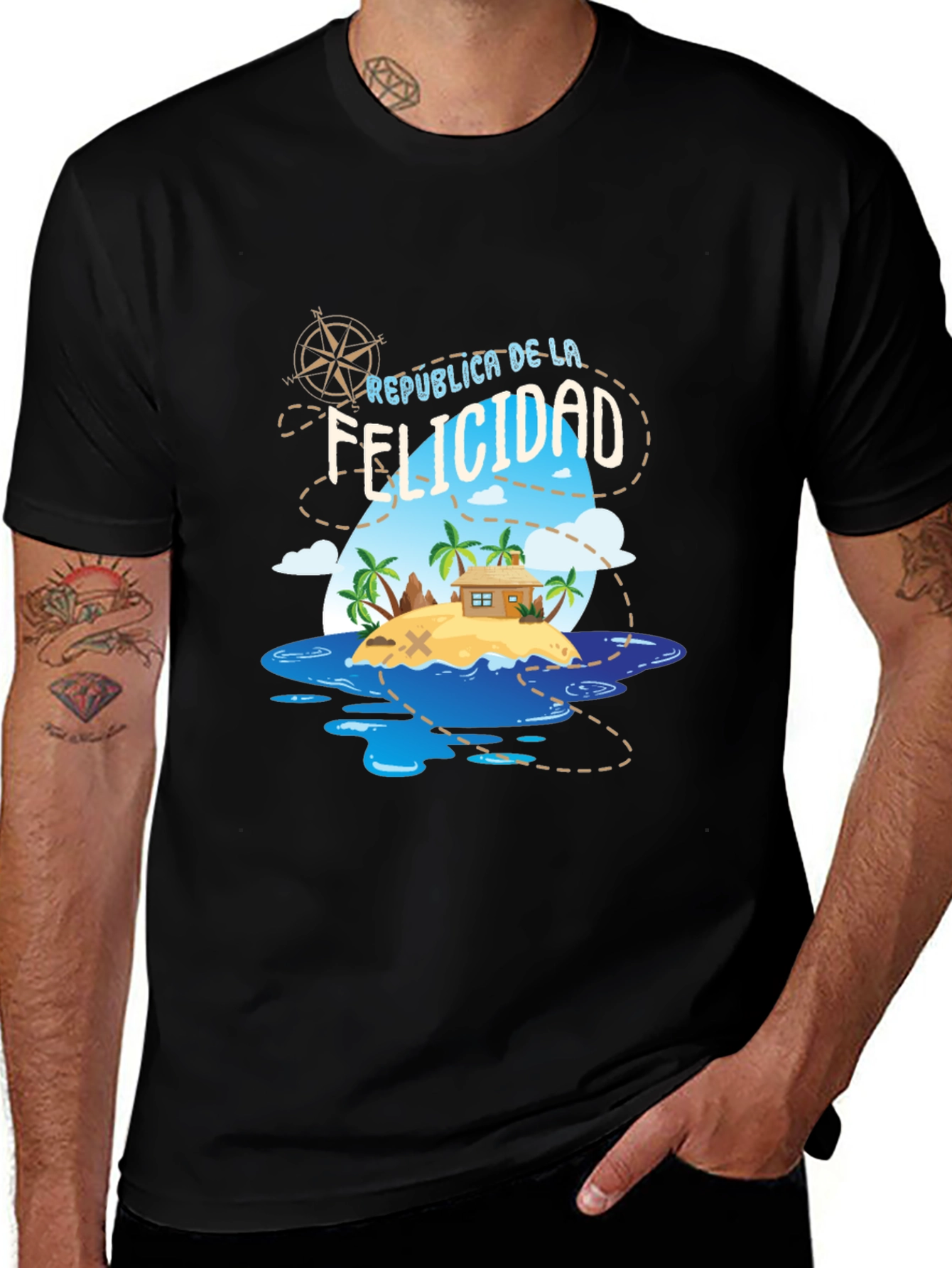 República de la Felicidad Graphic Tee