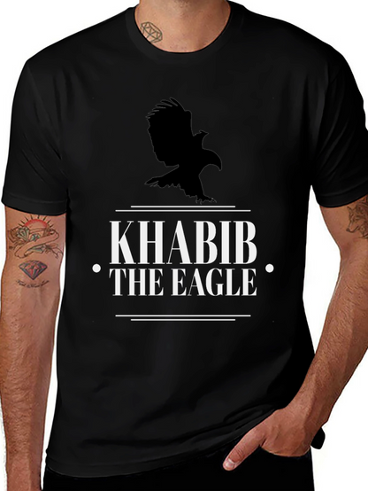 Khabib The Eagle Graphic Tee - Mens Black T-Shirt