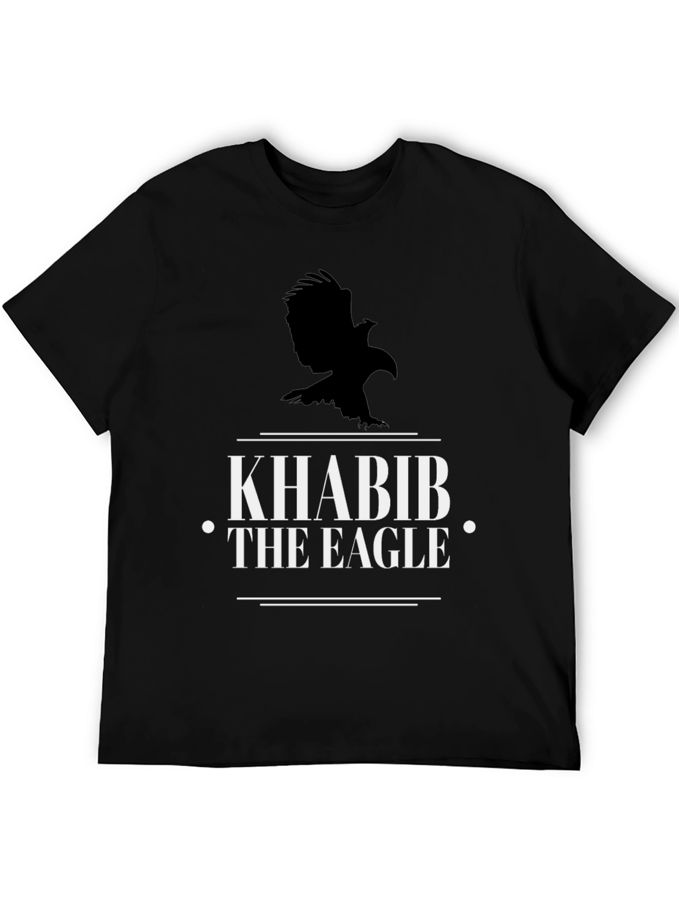 Khabib The Eagle Graphic Tee - Mens Black T-Shirt