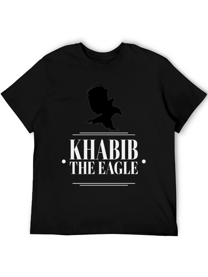 Khabib The Eagle Graphic Tee - Mens Black T-Shirt