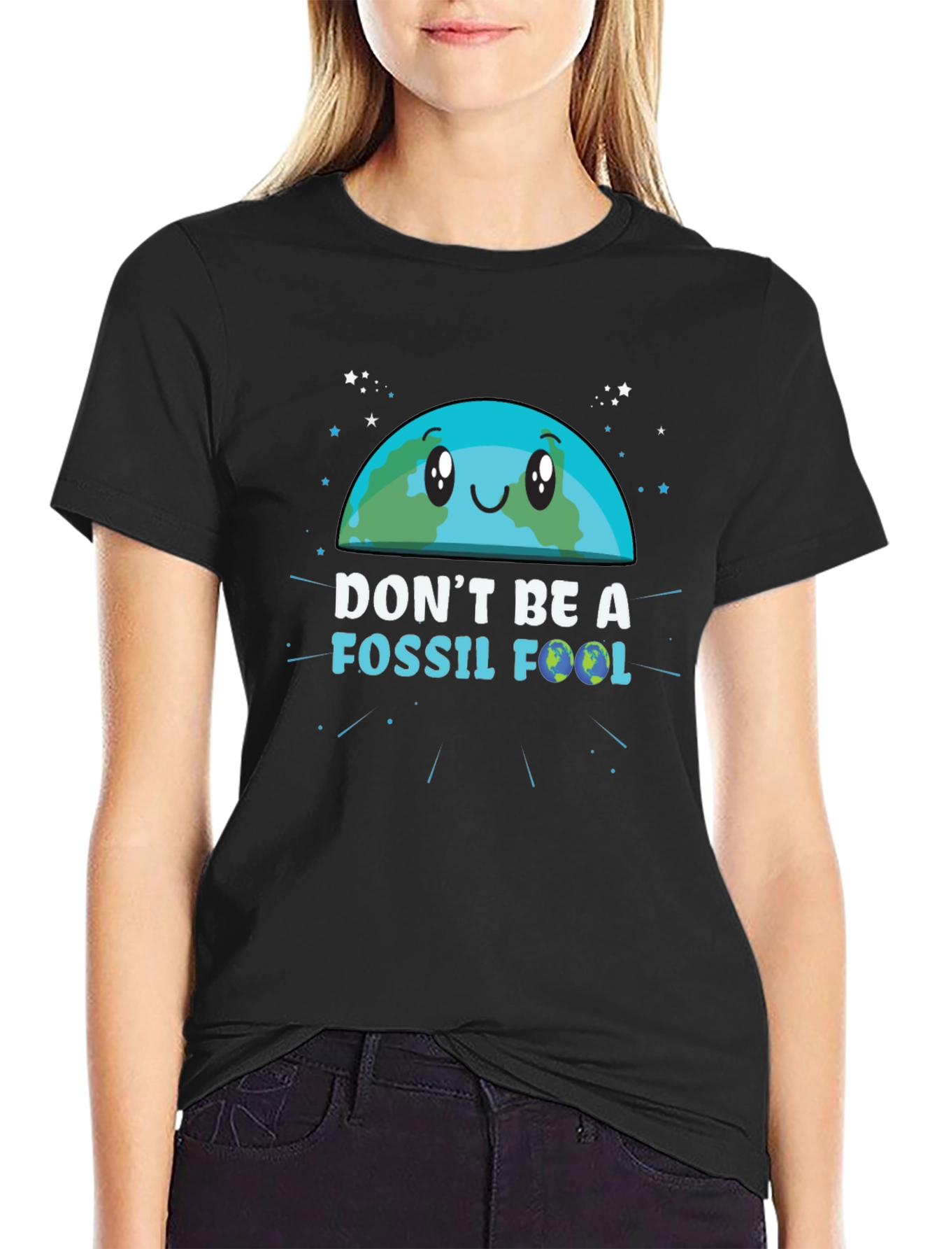 Dont Be a Fossil Fool Graphic T-Shirt
