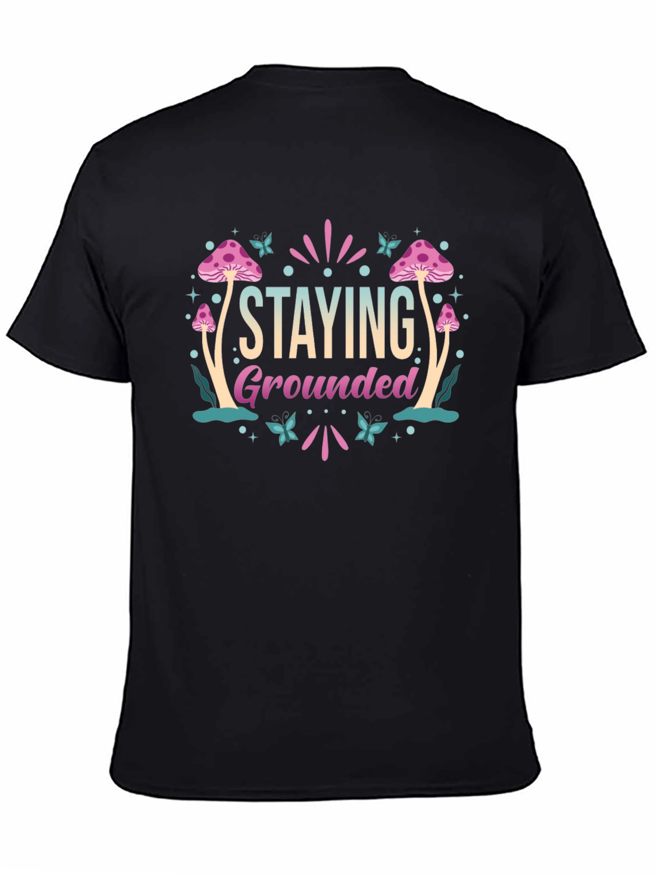 Staying Grounded Mushroom Graphic Tee