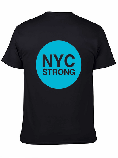NYC Strong Graphic Tee - Classic Crew Neck T-Shirt