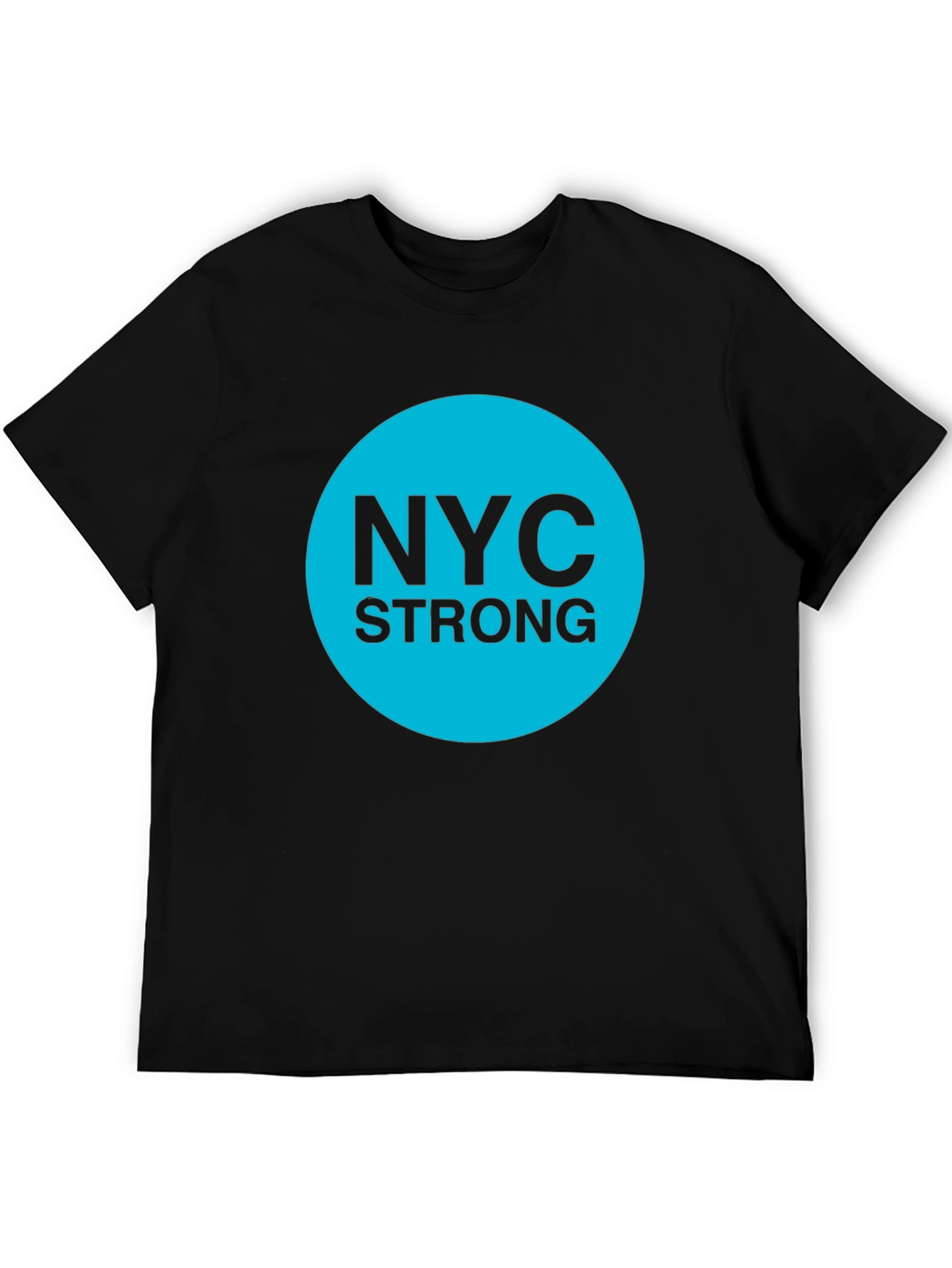 NYC Strong Graphic Tee - Classic Crew Neck T-Shirt