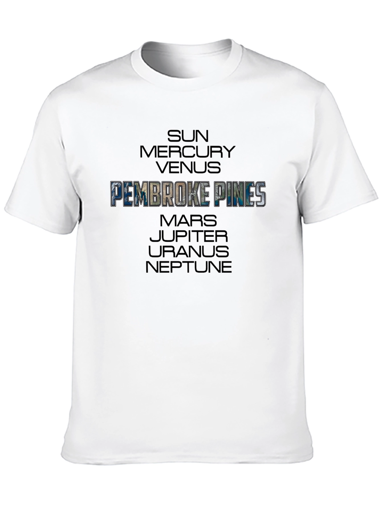 Pembroke Pines Planets Graphic Tee