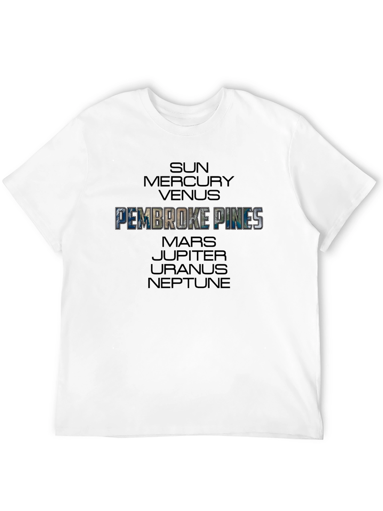 Pembroke Pines Planets Graphic Tee
