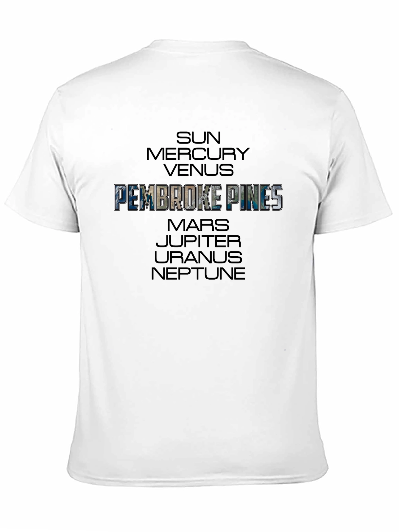 Pembroke Pines Planets Graphic Tee