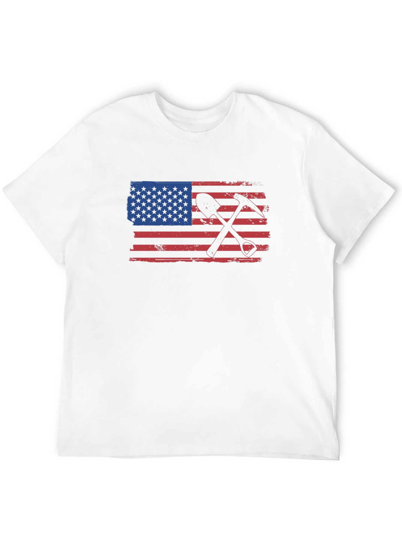 American Miner T-Shirt - Black Graphic Tee