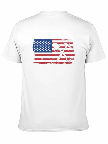 American Miner T-Shirt - Black Graphic Tee
