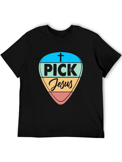 Pick Jesus T-Shirt Christian Graphic Tee