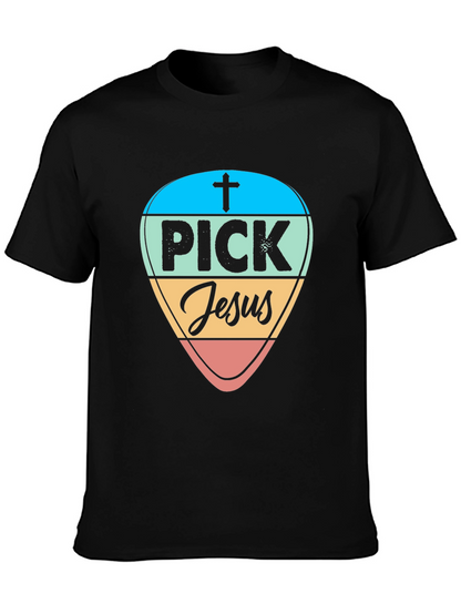 Pick Jesus T-Shirt Christian Graphic Tee