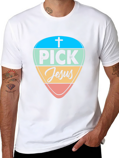 Pick Jesus T-Shirt Christian Graphic Tee