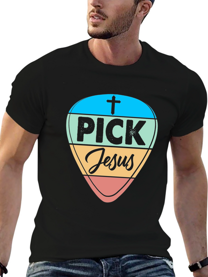 Pick Jesus T-Shirt Christian Graphic Tee
