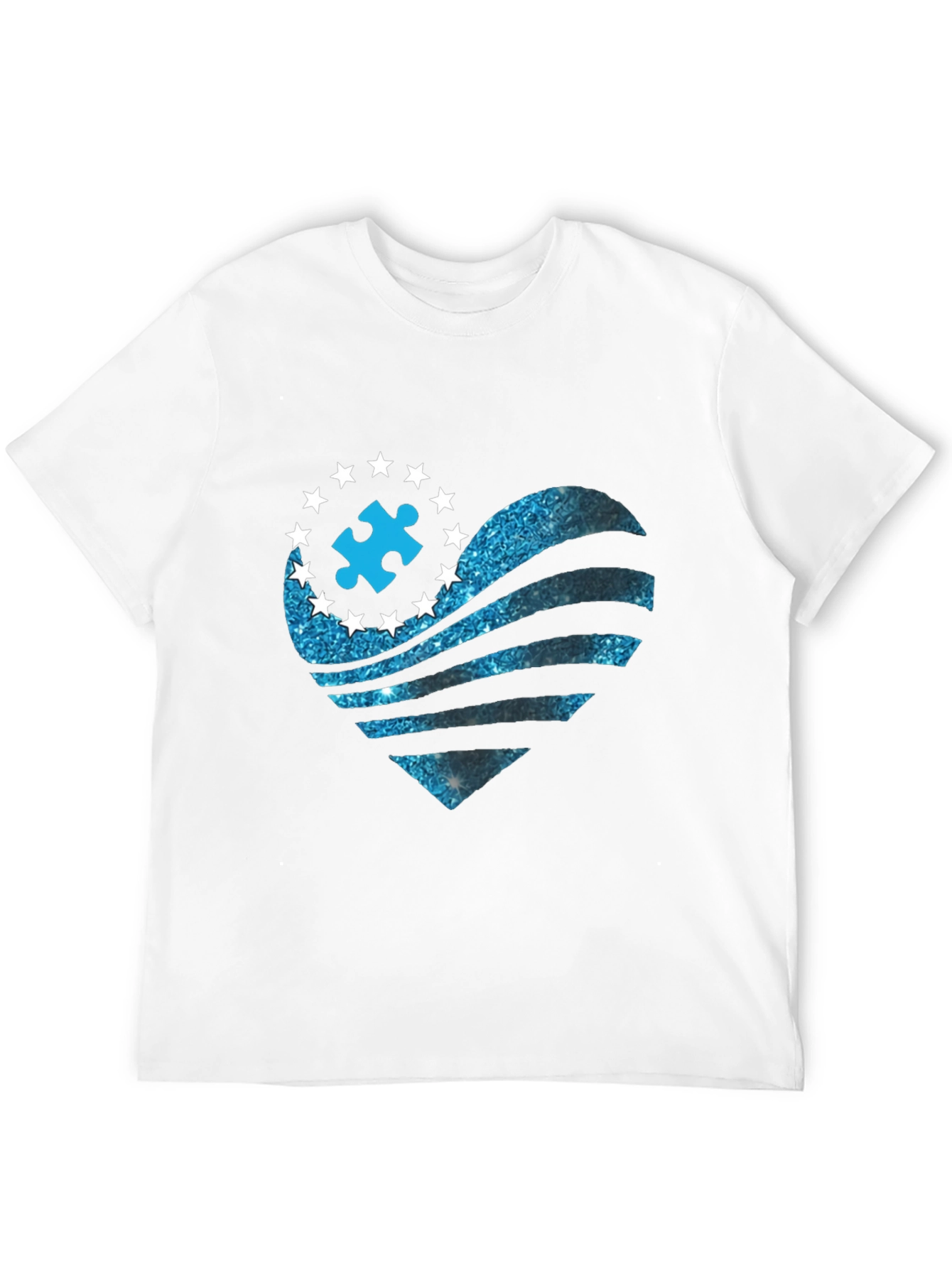 Autism Awareness Heart T-Shirt