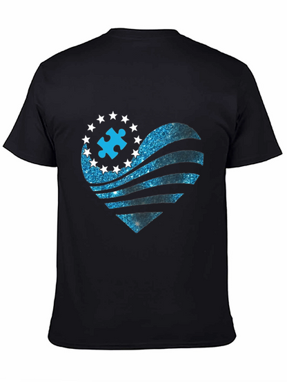 Autism Awareness Heart T-Shirt