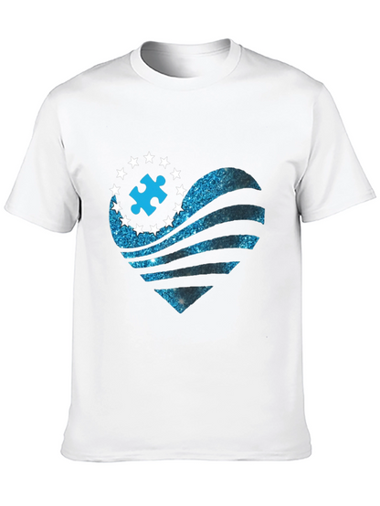 Autism Awareness Heart T-Shirt