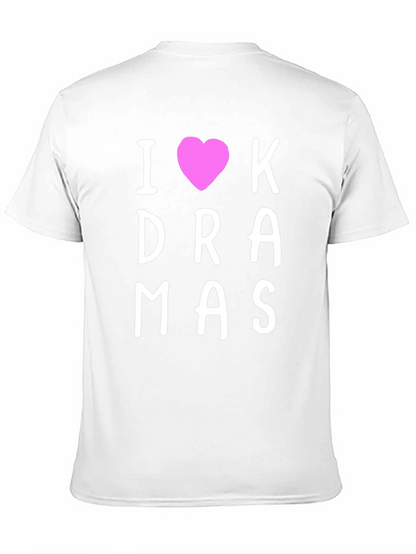 I Heart K-Dramas Black T-Shirt