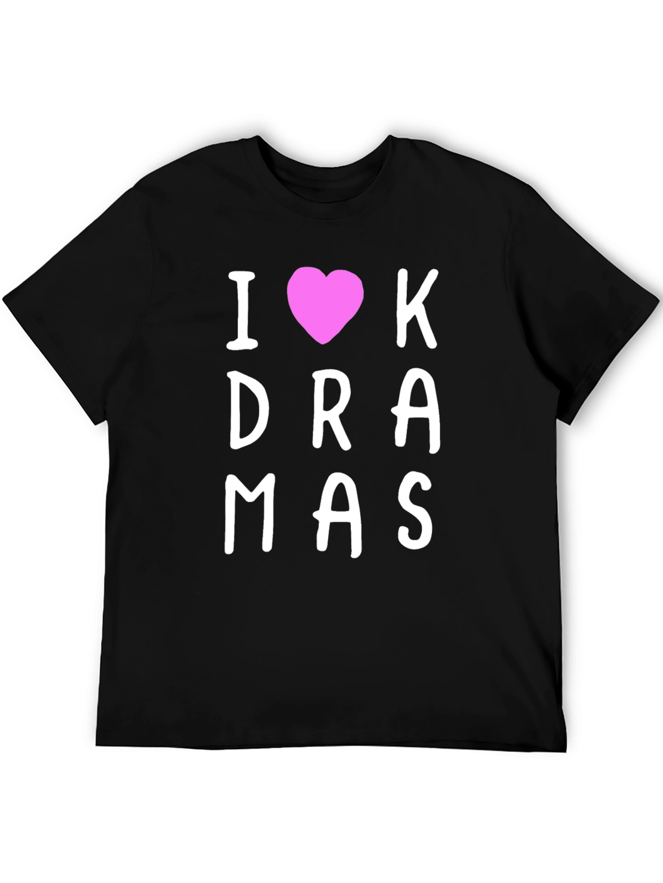 I Heart K-Dramas Black T-Shirt