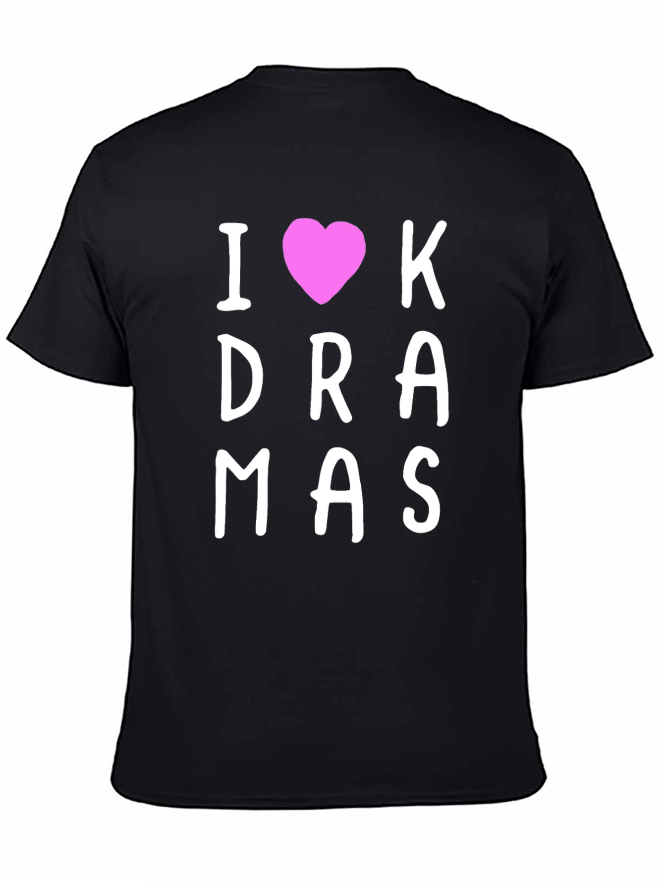 I Heart K-Dramas Black T-Shirt