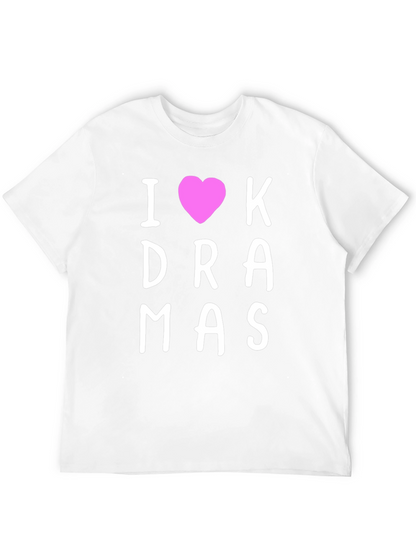 I Heart K-Dramas Black T-Shirt