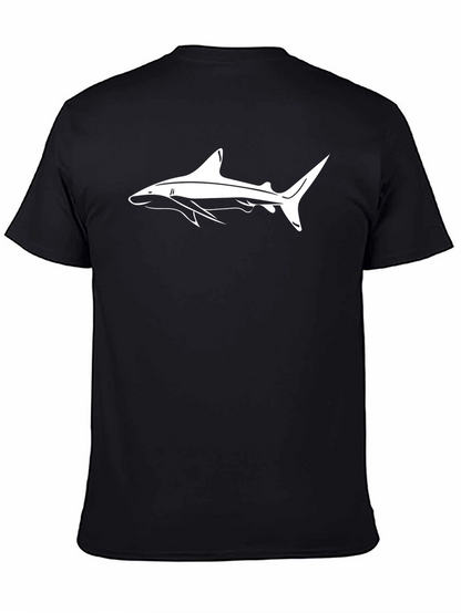 Shark Graphic Tee - Cool Black T-Shirt