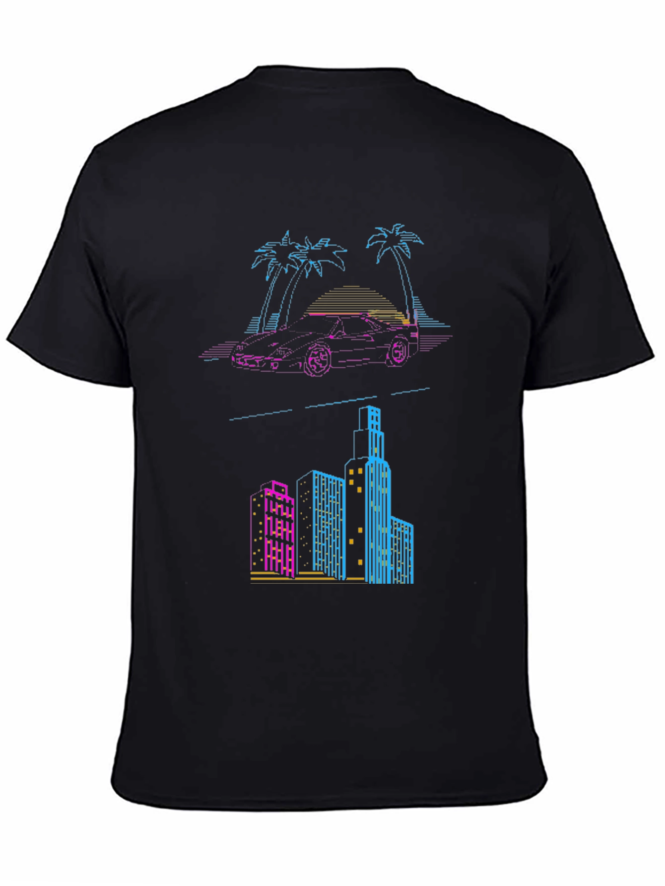 Retro Miami Vice Style T-Shirt