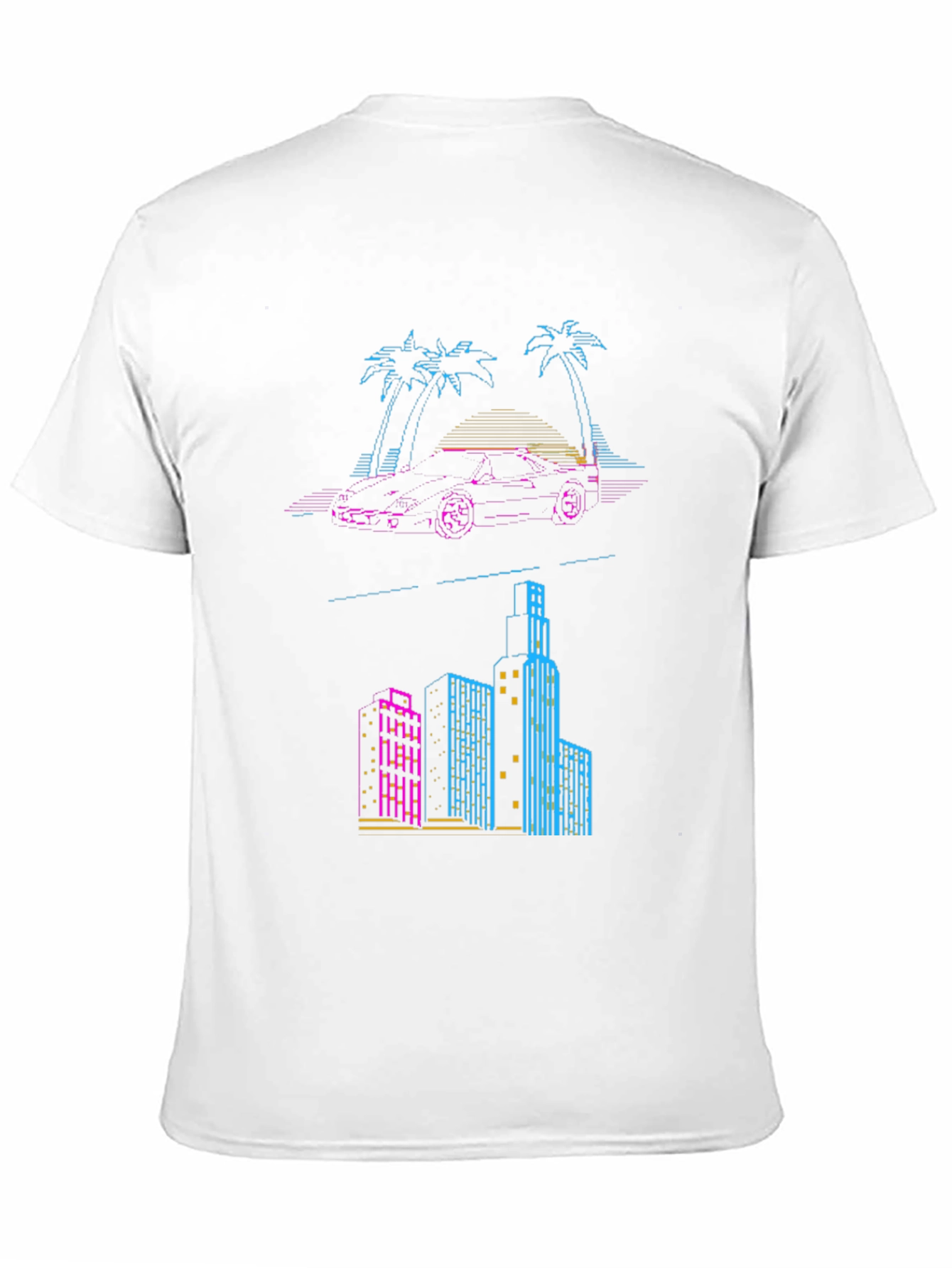 Retro Miami Vice Style T-Shirt