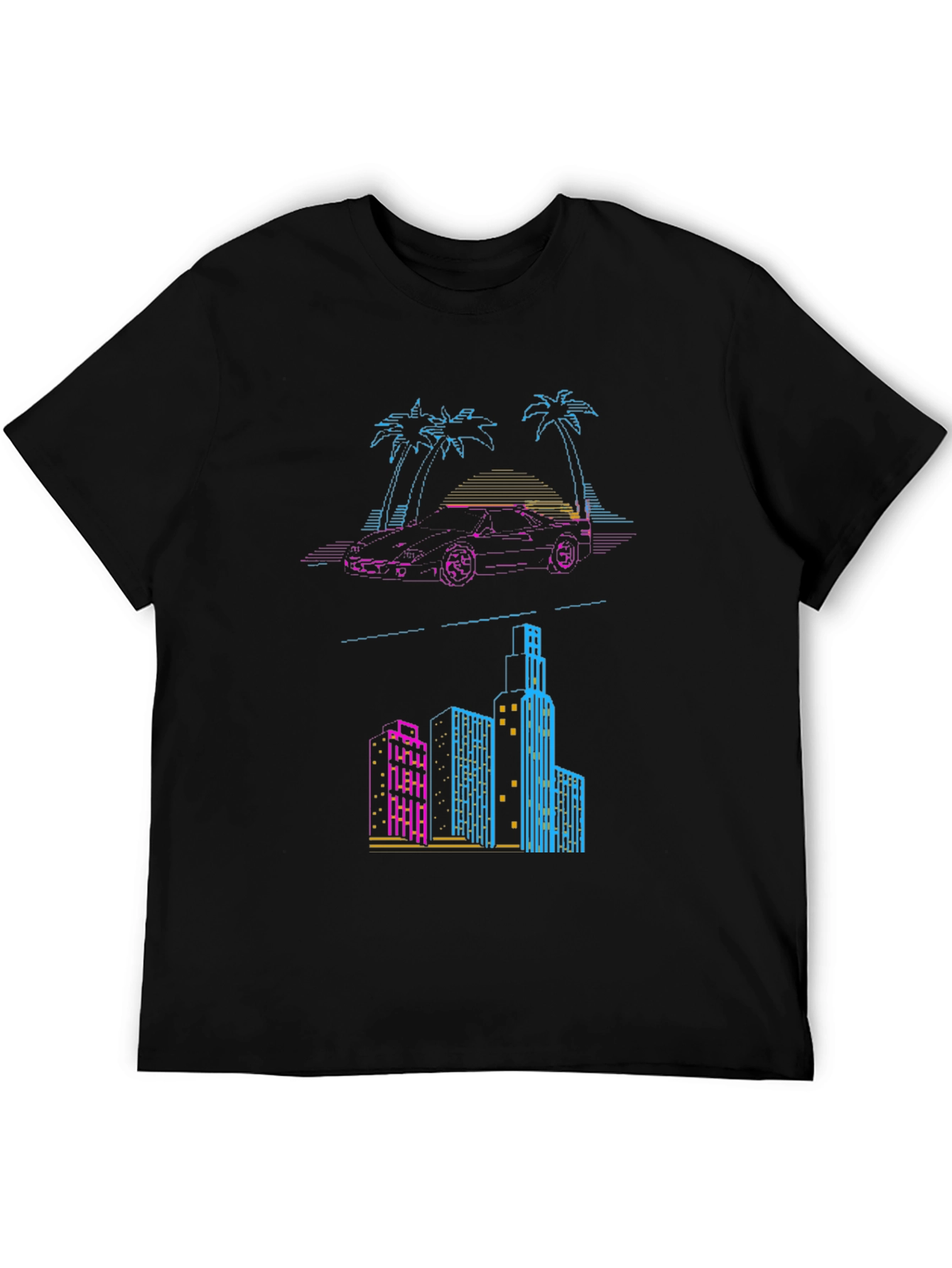 Retro Miami Vice Style T-Shirt