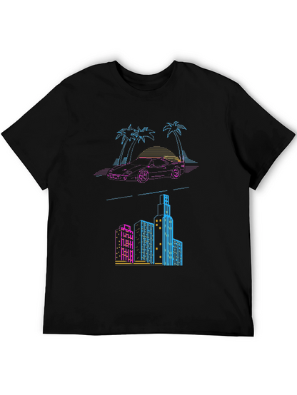 Retro Miami Vice Style T-Shirt