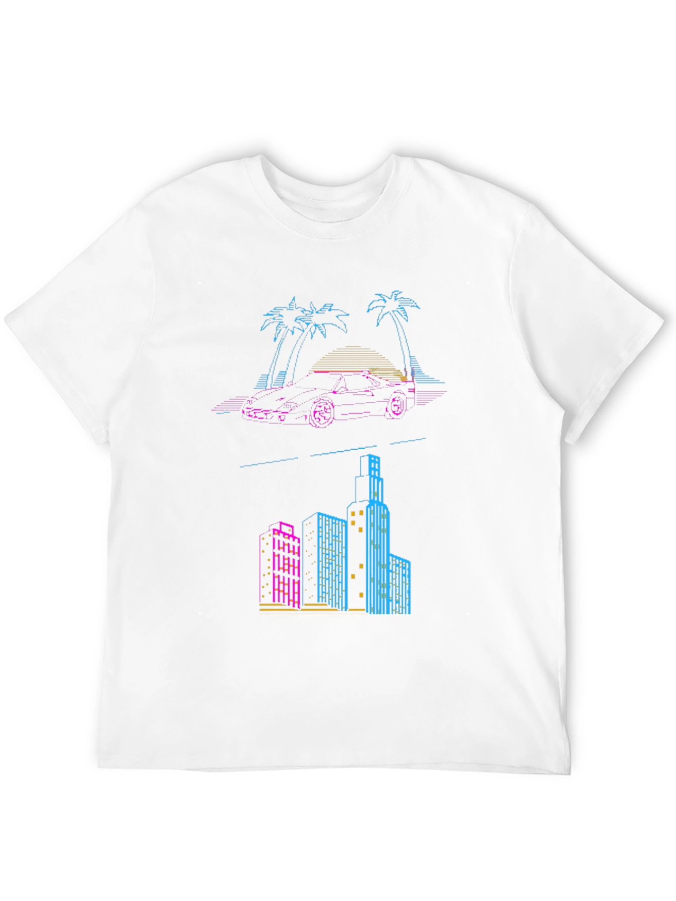 Retro Miami Vice Style T-Shirt