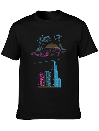 Retro Miami Vice Style T-Shirt