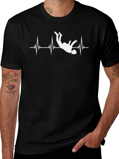 Skydiving Heartbeat T-Shirt