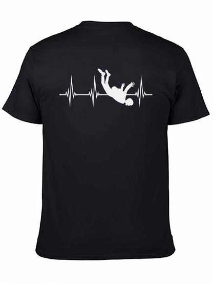 Skydiving Heartbeat T-Shirt