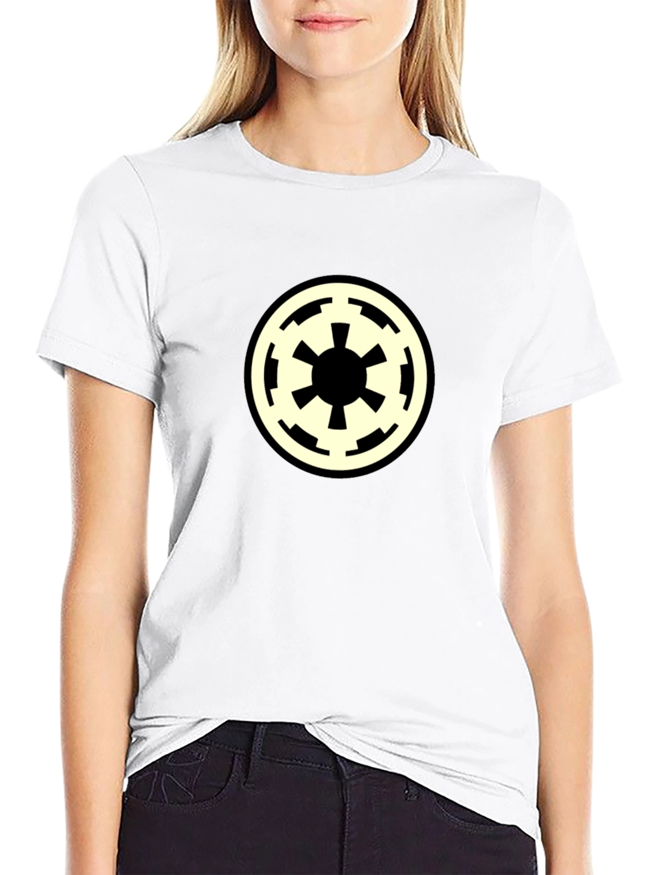 Star Wars Imperial Symbol T-Shirt - Black