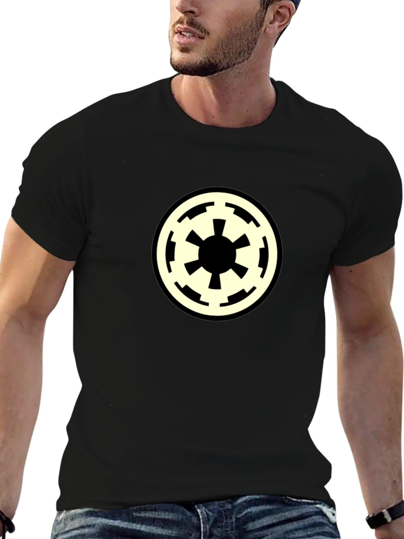 Star Wars Imperial Symbol T-Shirt - Black
