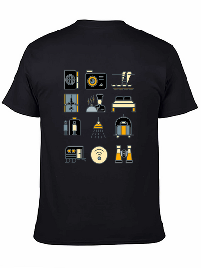 Travel Icon T-Shirt - Vacation Ready Style