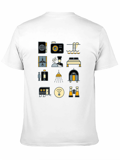 Travel Icon T-Shirt - Vacation Ready Style