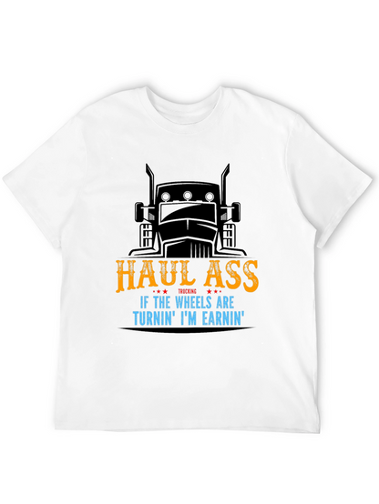 Haul Ass Trucking Graphic T-Shirt
