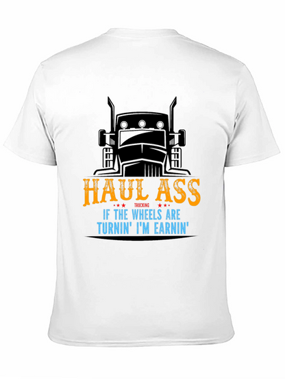 Haul Ass Trucking Graphic T-Shirt