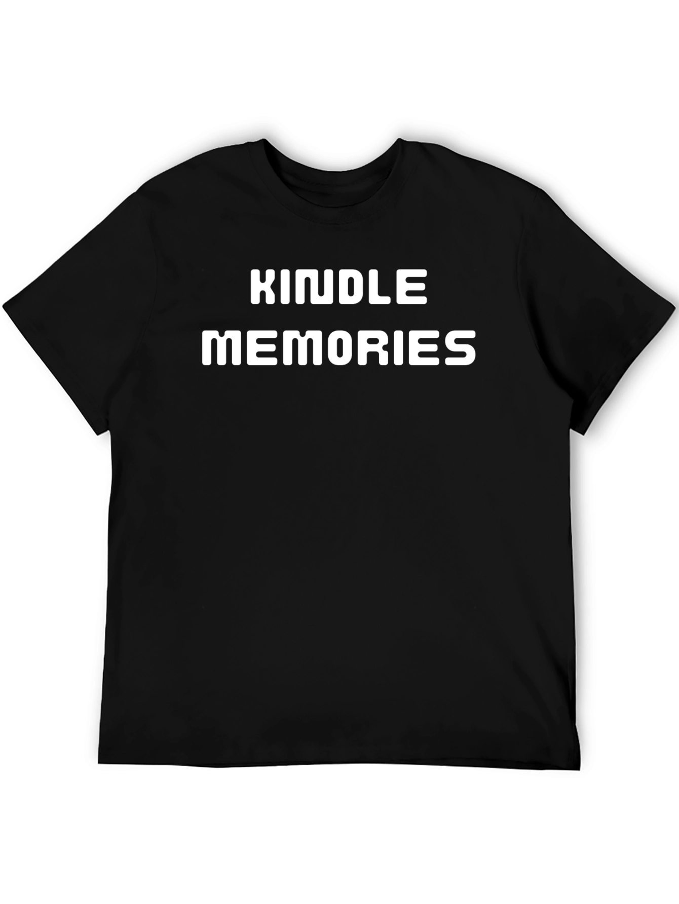 Kindle Memories Graphic Tee - Black Casual Shirt