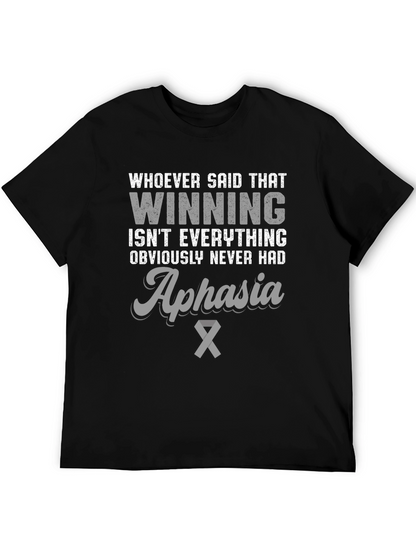 Aphasia Awareness Graphic T-Shirt