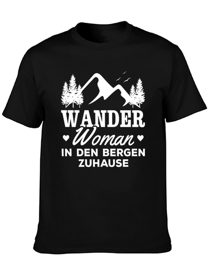 Wander Woman T-Shirt - Mountain Design